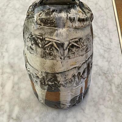 Great hand thrown pottery vessel