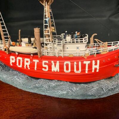 CASED SHIP MODEL