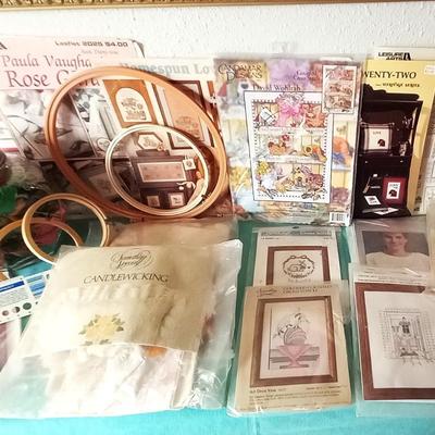 EMBROIDARY THREADS-LOOPS-PATTERN BOOKS