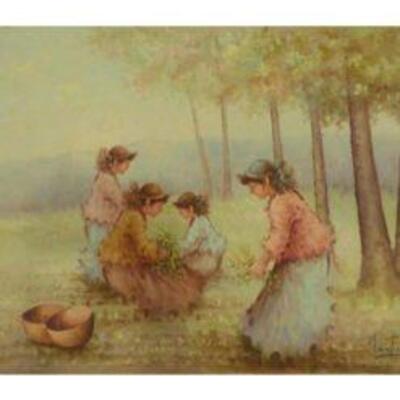 Excellent artwork by MABCtilli one of the best impressionist painters of the 20th century. Recently deceased any of his works represents...