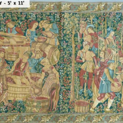 Fine quality, Oriental Tapestry, 5' X 11' on Perfect Conditions 
Retail Price= $7500
Below our cost Price = $1699
We Accept...