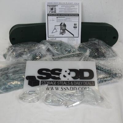 Swing Seats/Chains/Various Parts From KidKraft  Playhouse-Green & Silver-NEW