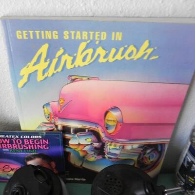 VERY LARGE VARIETY AND QUANITY OF AIR BRUSHES AND ACCESSORIES