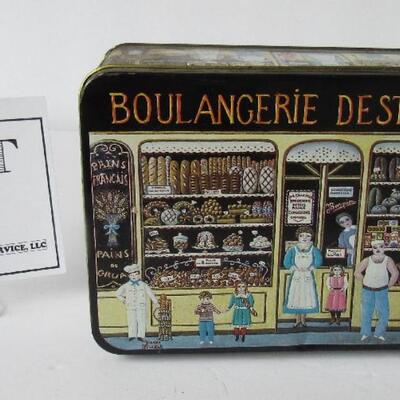 Older Larger Belgium Boulangerie Destrooper Butter Biscuit Tin