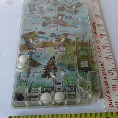 Vintage Marx Tin/Plastic Wing Shot Bagatella Game, Works