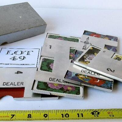Vintage Contract Bridge 4 Dealer Card Dispensers