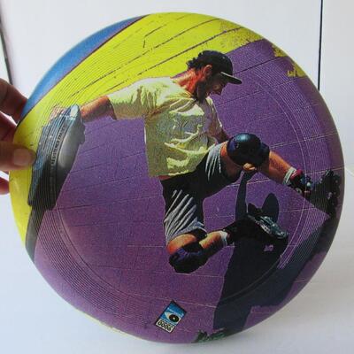 Vintage Mattel Wham-O-Vision Series 0006 Frisbees, 1980s, Rollerblading