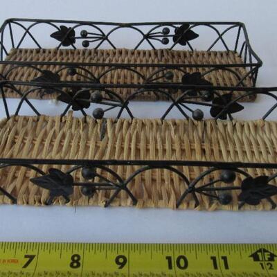 2 Decorative Trays or Holders