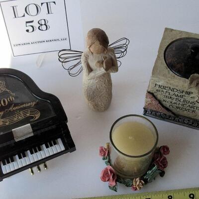 50th Anniversary Piano Music Box Works, and Decorative Items