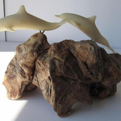 John Perry Dolphins Decorative Item