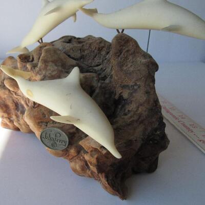 John Perry Dolphins Decorative Item