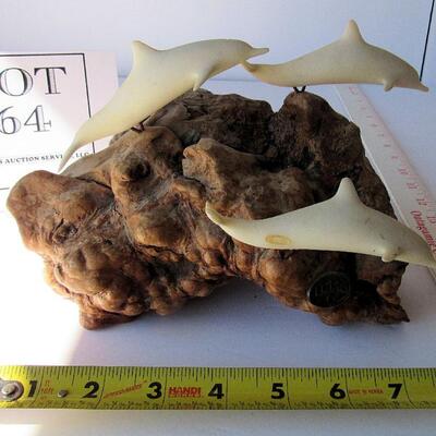 John Perry Dolphins Decorative Item