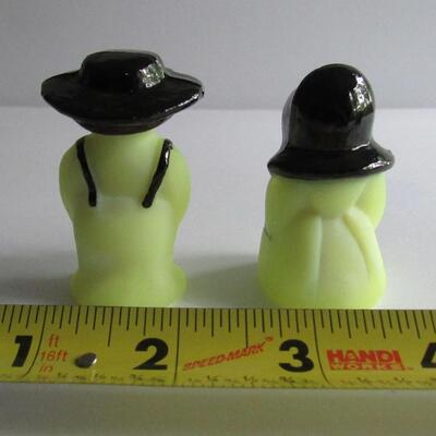 Hard to Find Boyd Miniature Eli and Sarah Hand Painted Figurines