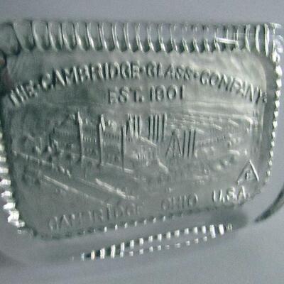 Older Cambridge Glass Paperweight