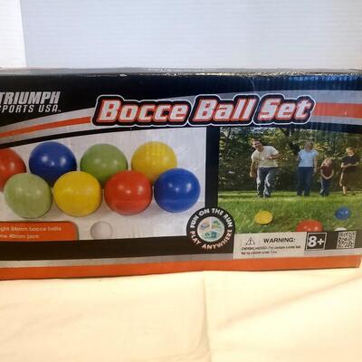 Vintage Bocce Ball Set Game - New In Box
