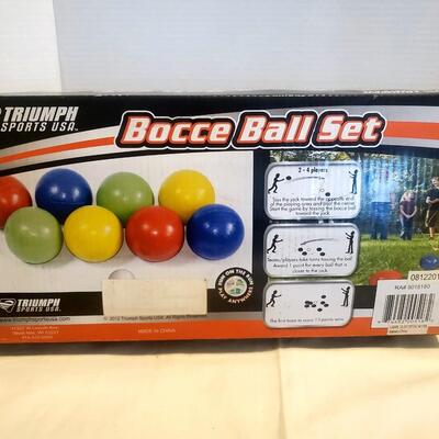Vintage Bocce Ball Set Game - New In Box