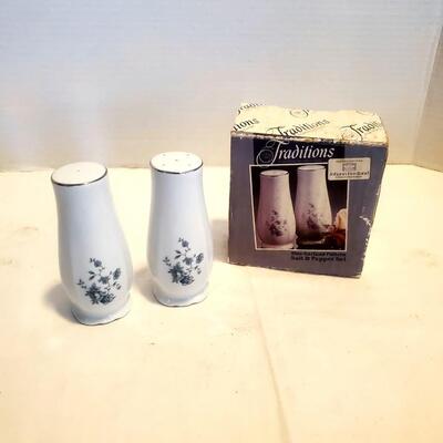 New Salt & Pepper Shakers - Fine Porcelain China