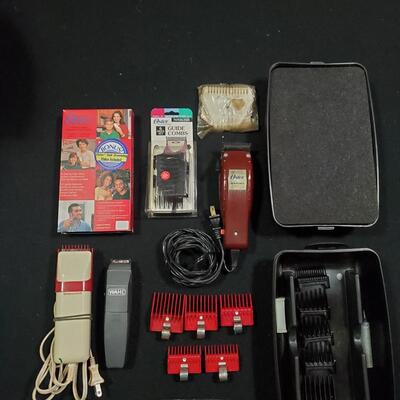 Hair Clippers & Guards Lot