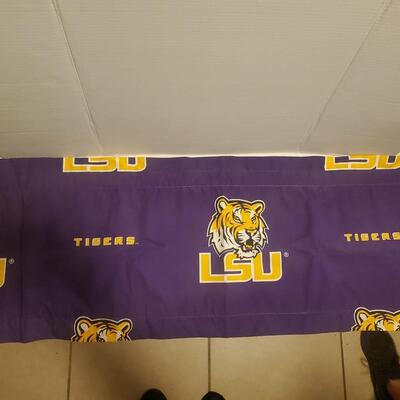 LSU Valance/Table Runner