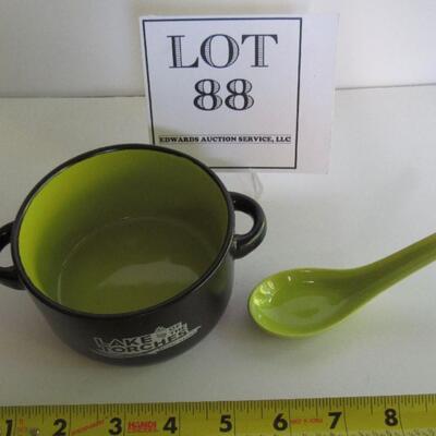 Soup Bowl and Spoon, Lake of the Torches