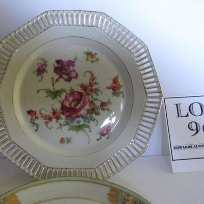 2 Antique Bavarian Plates