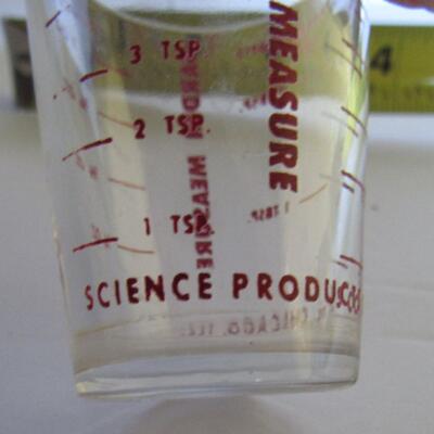 Old Scientific Products Small Garden Measure Glass