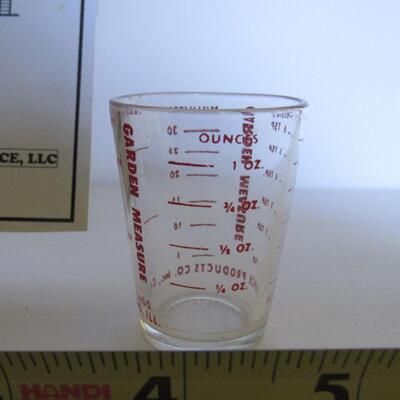 Old Scientific Products Small Garden Measure Glass