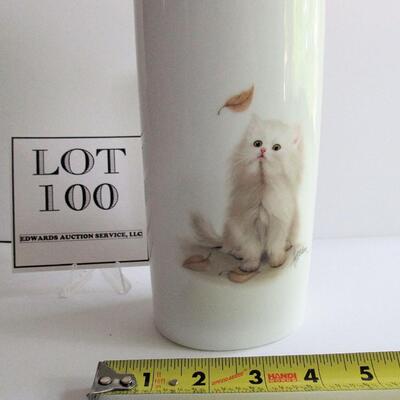 Vintage Otagiri Cat Vase