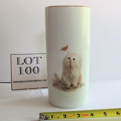 Vintage Otagiri Cat Vase