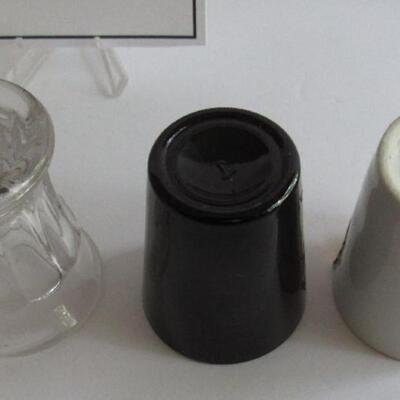 Vintage Toothpick Holders and Steamboat Shot Glass