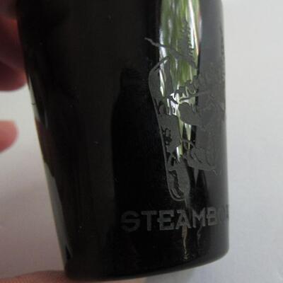 Vintage Toothpick Holders and Steamboat Shot Glass