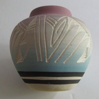 Older Mesa Verde Small Pottery Vase, Silas, Navajo