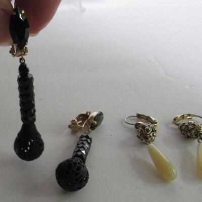 Vintage Jewelry Lot, Earrings, Lewis Segal, Cal