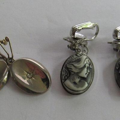 Vintage Jewelry Lot, Earrings, Lewis Segal, Cal