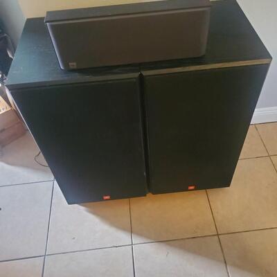 JBL 3 Piece Speaker Set - Works