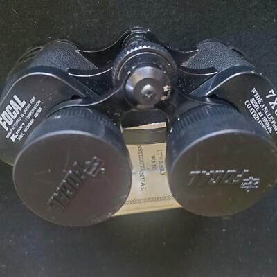 2 Pair Vintage Binoculars and Cases