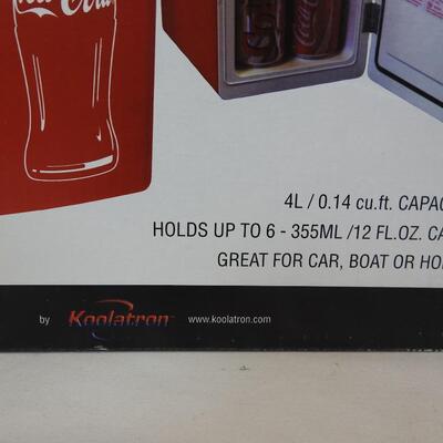 Coca Cola Mini Fridge,-Hold Up To 6 12oz Cans-Doesn't Work