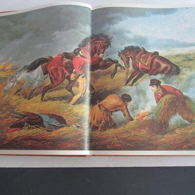 Nice! Huge Limited Edition 827/1500 Leatherbound Currier and Ives America Book, 1979