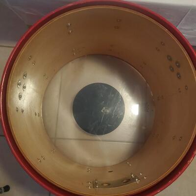Red Pearl Drum 6 Piece Set