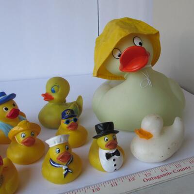 Rubber Ducky Collection and Duck Candle