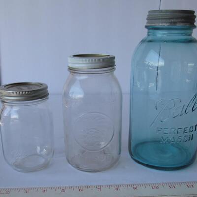 3 Ball Canning Jars