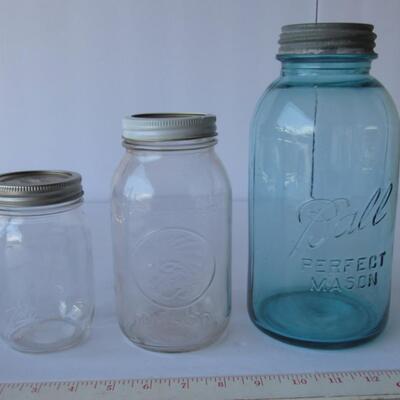 3 Ball Canning Jars