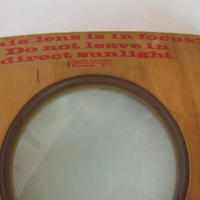 Vintage Creative Playthings Child's Stool Magnifier, 1950s