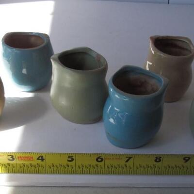 Set of Cute Little Owl Planters or Candle Holders
