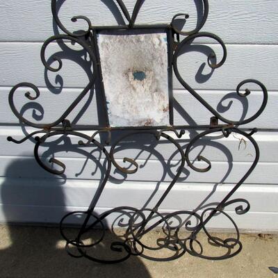 Iron Outdoor Wall Decor