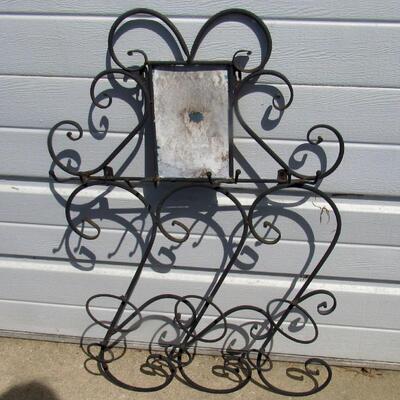 Iron Outdoor Wall Decor
