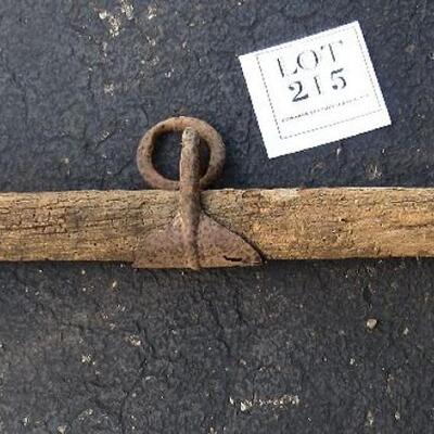 Antique Wood Iron Yoke Harness