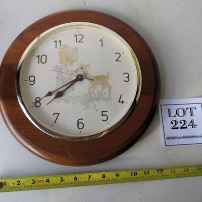 Precious Moments Wall Clock