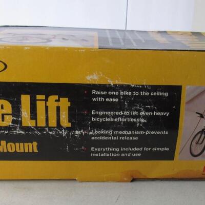 Unused Ceiling Mount Bike Lift
