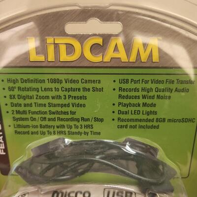 LOT 144RP: LIDCAM Outdoor Wearable Camera